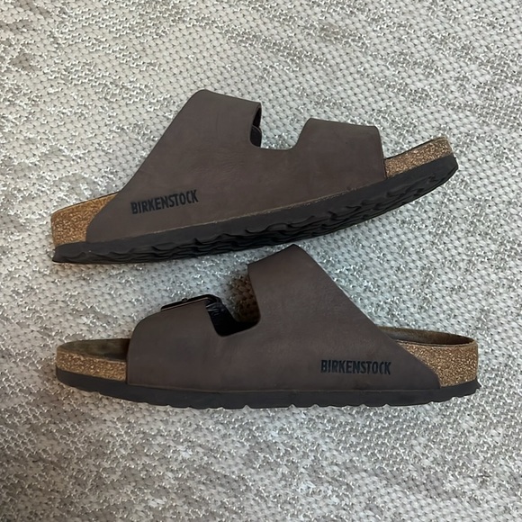 Birkenstock Women’s Brown Arizona Sandals size 37 Mocha color - Picture 5 of 7